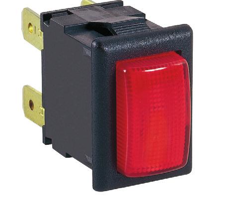 8300 Series Push utton 8(8) 50Vac & 1(1) 50Vac Key Features Miniature push button 8 Inductive current rating atings up to 1(1), 50V ac ( suffix) Illuminated and nonilluminated Single and double pole