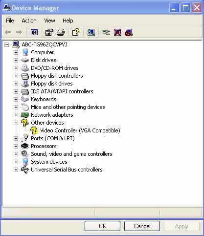 5.2.3 Installation for Windows XP Step 1. Select Start, Settings, System, Control Panel and double click the system icon.