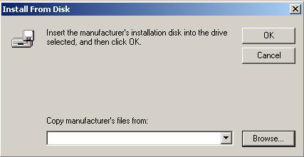 Step 5. Click the Have Disk... button Step 6.