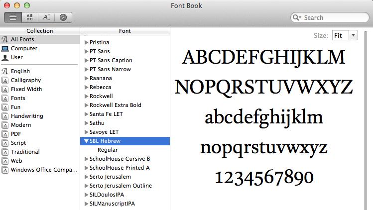 Installing Fonts in Mac OS X Before fonts can be used, they must be installed on your Mac. Instructions for font installation are as follows. 1.