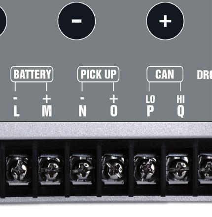 input. This J1939 integration simplifies the wiring, saves installation time and allows implementation of more sophisticated controller features.