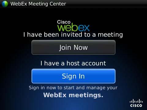 6. Enter the WebEx Site URL,