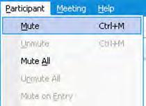 Chapter 18: Using Integrated VoIP Conferences Muting and unmuting microphones in an integrated VoIP conference The following table illustrates how to quickly mute and unmute microphones in a
