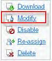 Chapter 28: Using My WebEx 2 Click the More button in the row of the recording that you want to edit. 3 Click Modify.