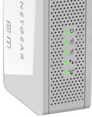Use the Ethernet port on the extender to connect an Ethernetenabled device wirelessly to your network. Audio port. Use the Audio port to connect the extender to your speaker. USB port.