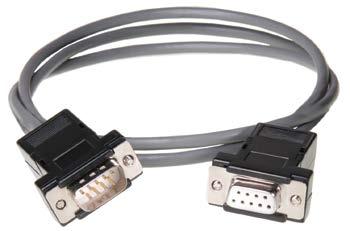 Accessories Included (continued) RS232 cable: 9 pin D-sub(Male) to 9 pin D-sub(Female) (Wire gauge 28 AWG, Operating Temp. -20 to+60 C) MCL P/N: D-SUB9-MF-6+ (6ft.
