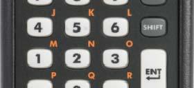 Alpha Calculator style numeric 10 Direct function keys Shifted Alpha