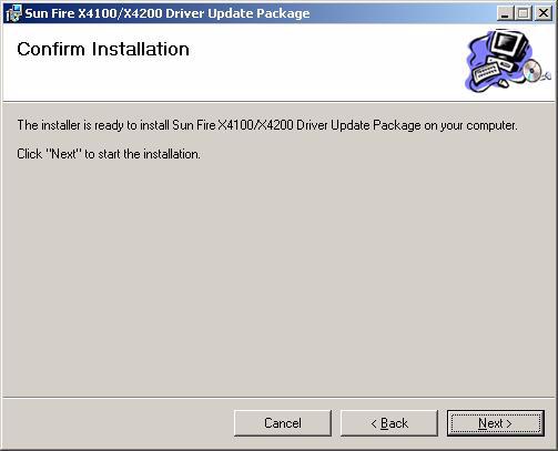 FIGURE 8-8 Confirm Installation Dialog Box 9. Click Next.