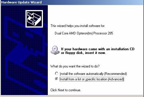 FIGURE 8-25 Welcome to Hardware Update Wizard Dialog Box 17. Click the option No, not this time then click Next.
