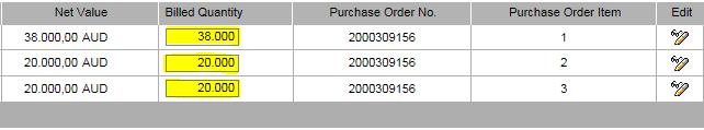 Any line items you do not check and do not invoice at this time will show up again when creating an additional invoice from this purchase order.