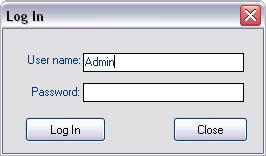 11 -Enable/Disable Security Login Enables the user to secure their software and claim form data. To initially enable, please type Admin in the User Name and leave the Password section blank.