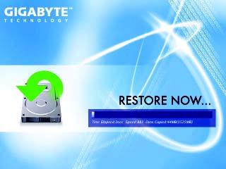 D. Using the Restore Function in Xpress Recovery2 Select RESTORE to restore the backup to your hard drive in case the system breaks down.