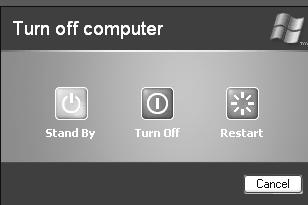 Before shutting down the Computer, close all opened windows at first. Then, 1. Click on Start button. 2.