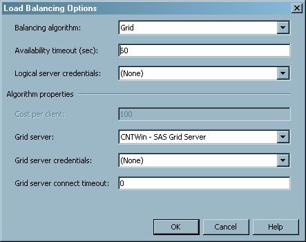 48 Chapter 4 Enabling SAS Applications to Run on a Grid To use the SAS Grid Manager for load balancing, follow these steps: 1.