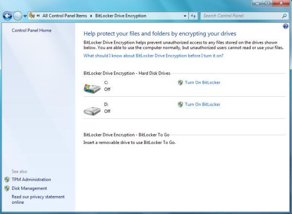 ComputerFixed.co.uk Page: 2 Email: info@computerfixed.co.uk Now to apply BitLocker on any specific drive, click Turn On BitLocker. Here is the dialogue box which will be displayed.