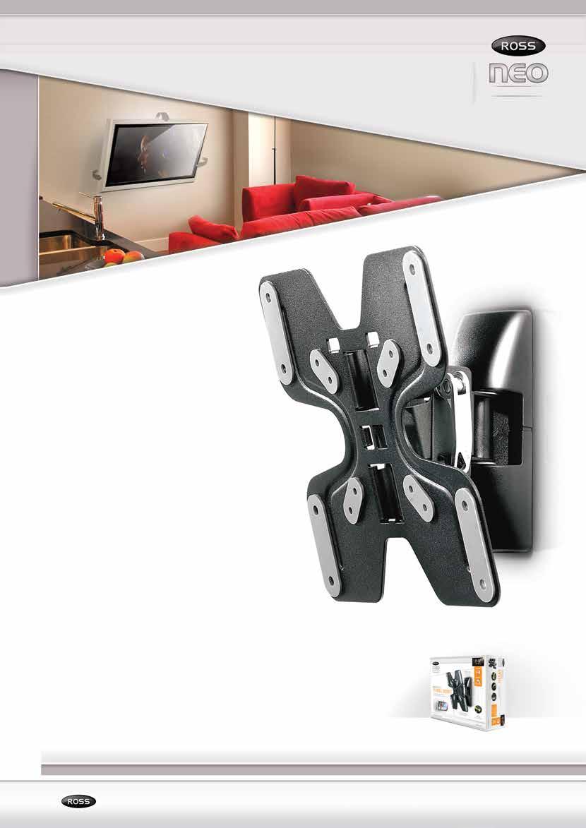swivel & tilt function Most suitable, when you need to mount your TV higher on the wall, allowing you to tilt your TV down to avoid screen glare and giving a better viewing angle.