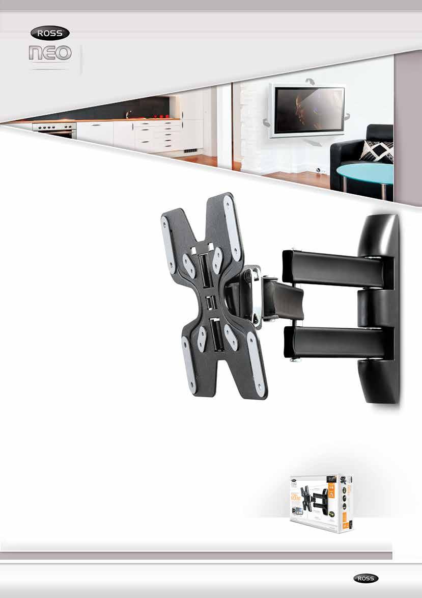 s e r i e s triple arm function Our most fleible TV Mount, the triple arm full motion version brings added strength and stability.