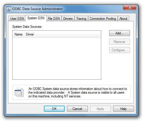 5.3 Configuring MySQL ODBC Data Source DiskSavvy connects to the MySQL database through the ODBC interface.