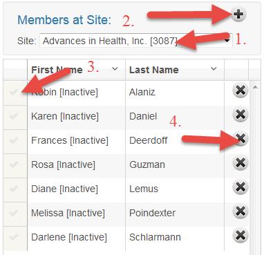 Portlets Members at Site From the Members at Site portlet, a member can view all members at their respective site.