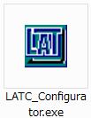 2.2. Installation of the software Copy the "LATC_Configurator.exe" file from the CD-ROM to the desktop of your computer.
