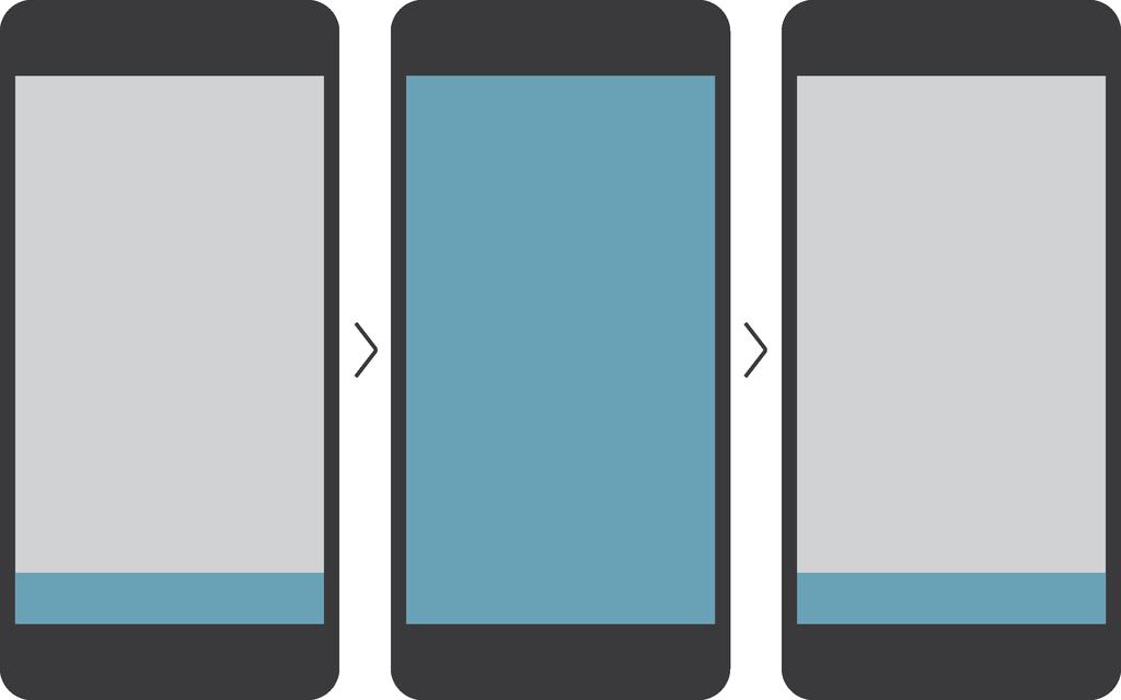 Expandable Banner: Smartphone The expandable banner loads as a banner and expands to an interactive full-page ad unit when tapped.