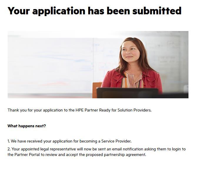 Crete your Appliction Once you click SUBMIT, confirmtion messge will e sent to you to let you know tht your prtnership hs