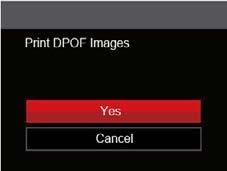 Print DPOF Images To use DPOF printing, you must select your photos for printing using the DPOF settings beforehand.