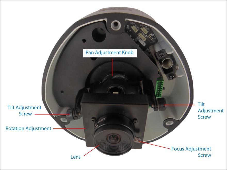 Adjustment Procedures 3 2 1 4 1. Loosen the tilt adjustment screws, adjust the tilt, and then tighten back the screws to fix the tilt position. 2. Move the rotation adjustment to rotate the viewing orientation.