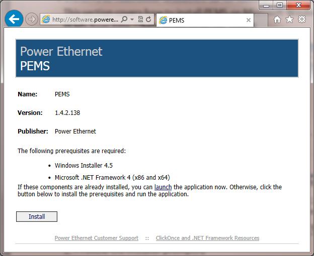 1. Power Ethernet Monitoring Software (PEMS) PEMS has been developed by Power Ethernet as a useful tool that will allow you to: Power Ethernet Quick Software Guide for PEMS Check the number of