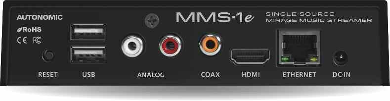 Control options: - Mirage app for ios, Android or Amazon Fire Tablet - In-wall keypad KP6 - On-screen display via HDMI output - Control system: Drivers available for nearly all 3rd party control