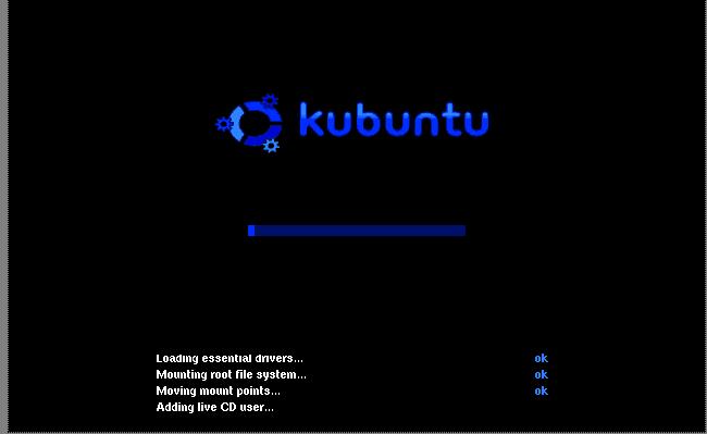 Kubuntu Loading Now your