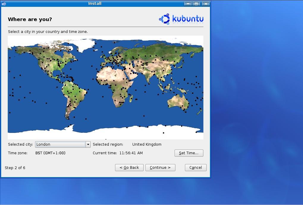 Now if you want to install kubuntu just click on install icon on your desktop.