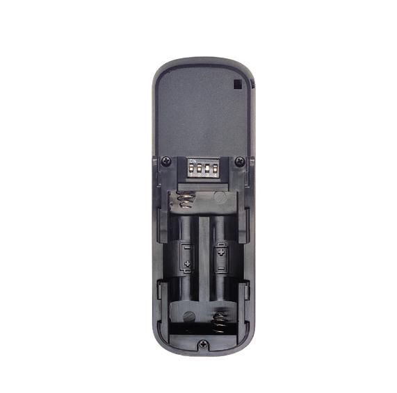 4 Before You Begin Set the DIP switch located in the battery compartment of the Transmitter and Receiver.