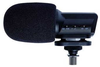NOVO - Battery Shotgun Microphones NOVO - Camera Mount Microphone AUDIO SCOPE SG- 5B - Professional shotgun microphone - Superior off- axis rejection provides enhanced front pickup - Powered by