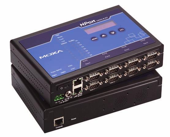 Industrial Networking Solutions Automatic Warning Function by Speaker and/or E-mail The built-in speakers can be used to alert administrators of problems with the Ethernet links or power input.