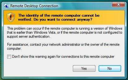 To launch a Remote Desktop session from your home/remote computer: select All Programs and click