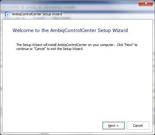 Along with your development hardware, you should have received an executable installer for Ambiq Control Center. You can obtain this installer by going to www.ambiqmicro.com/support.