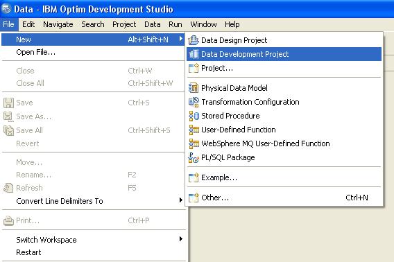 Creating a Project Creating a Project All work in Eclipse is created and stored in a project. You can think of a project as a subfolder in your workspace stored on the local drive of your workstation.