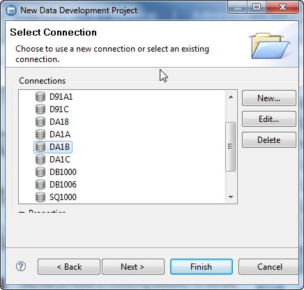 Creating a Project Every data development project is