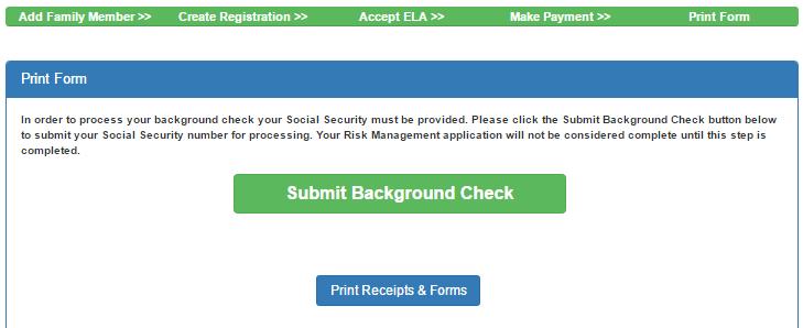 Click the I Accept box next to each one. Click Agree & Continue Click Submit Background Check.