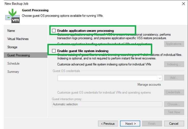 This is optional, but highly recommended for Microsoft Windows VMs serving applications like Active