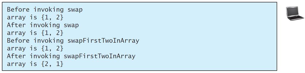 Passing Arrays to Methods Run the Program: Click here to