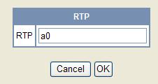Issue 6.0 3. There are two choices: RTP and SIP. RTP = voice packets and SIP = signaling packets. Select each field and assign the appropriate value. Then select OK.