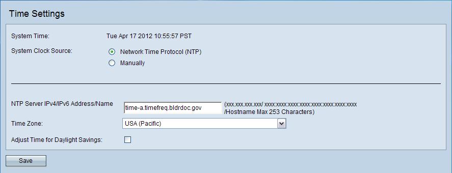 Administration Time Settings 3 Time Settings A system clock provides a network-synchronized time-stamping service for software events such as message logs.