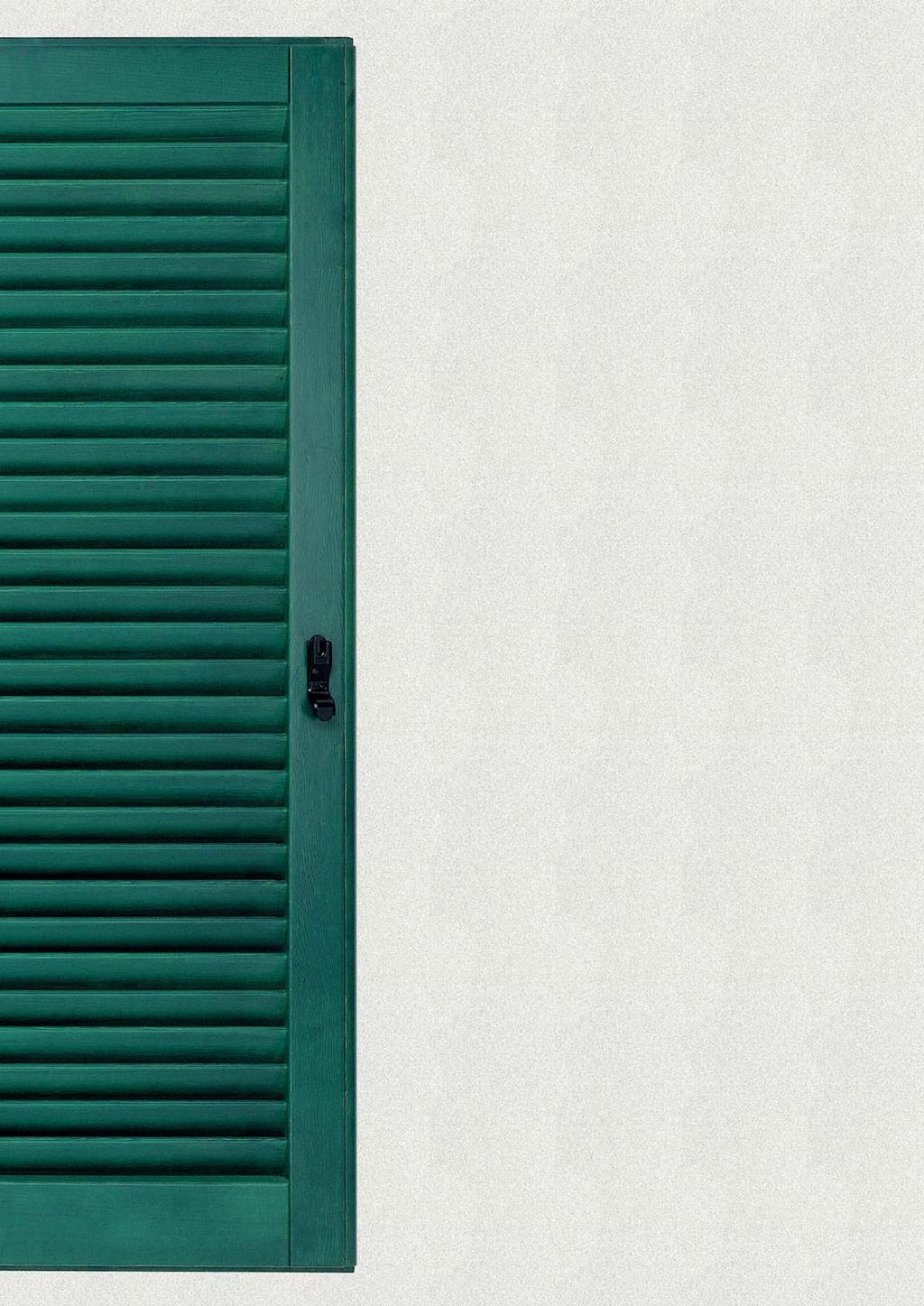Functional and safe shutters for any opening system Single shutter.