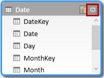 8. In the State table, create a calculated column by using the following expression. DAX =RELATED(Region[RegionName]) 9. Rename the new column to RegionName.