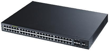 24/48-port GbE Smart Specifications Model GS1920-24 GS1920-24HP GS1920-48 GS1920-48HP 24-port GbE Smart 24-port GbE Smart Managed PoE Switch 48-port GbE Smart 48-port GbE Smart Managed PoE Switch