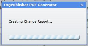 Generating a Change Report Generating a Change Report Once you have made changes to your planning chart, you can create a PDF Change Report that lists the differences from the original planning chart