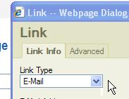 Under E-Mail Address fill in the complete email address.