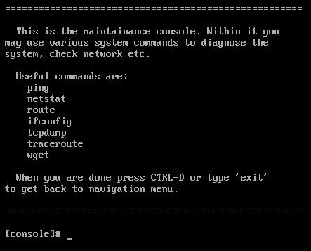 The menu contains various tools to diagnose the problems if the agent is not running properly. The console can be opened any time as required and it will not interfere the agent's normal operation.